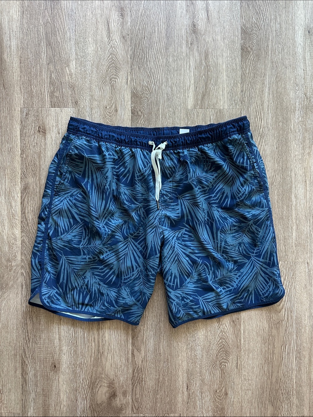 Fair Harbor Anchor Trunk Grey Floral XXXL 8" Inseam Liner Beach
